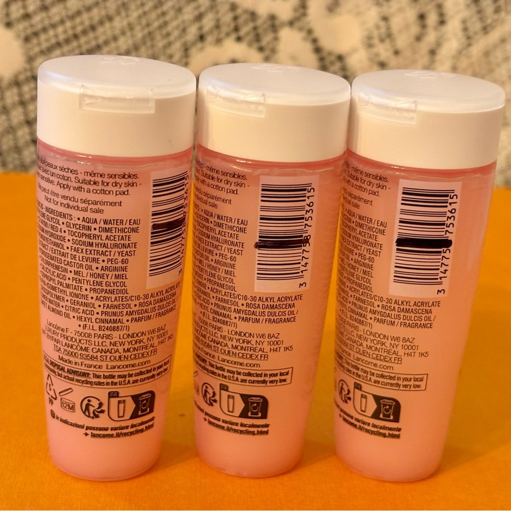Lancôme TONIQUE CONFORT HYALURONIC ACID TONER Set of 3( 50mlx3) - Picture 2 of 11